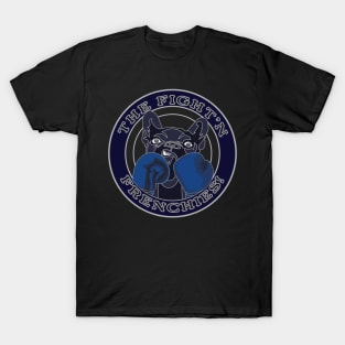 The Fight'n Frenchies Blue and Grey T-Shirt